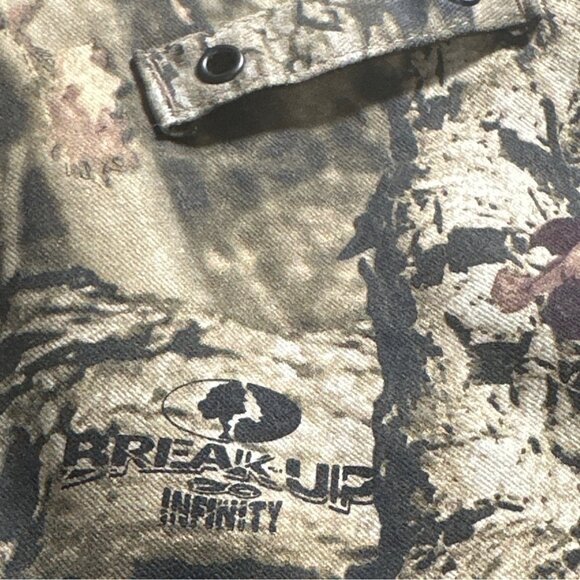 Russell Outdoors Break-Up Infinity Camo Hooded Jacket Size 3XL Hunting Camping - Picture 3 of 10